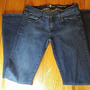 7 for all mankind jeans straight leg